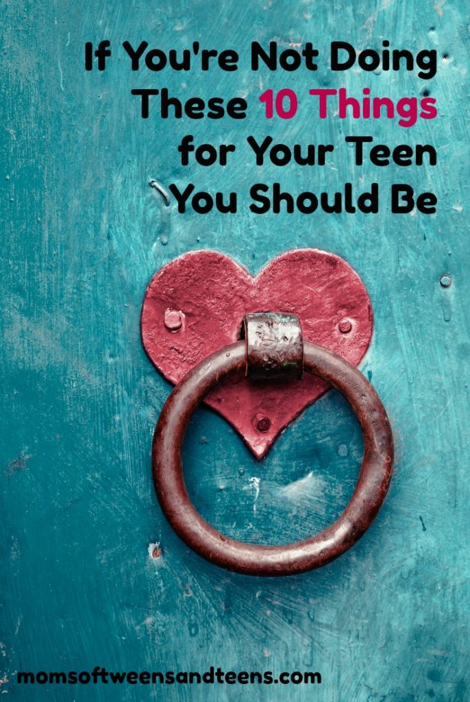 how can I make sure my teen knows I love them