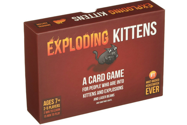 best family board games exploding kittens