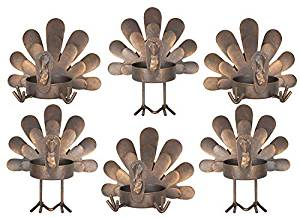turkey tealight holders