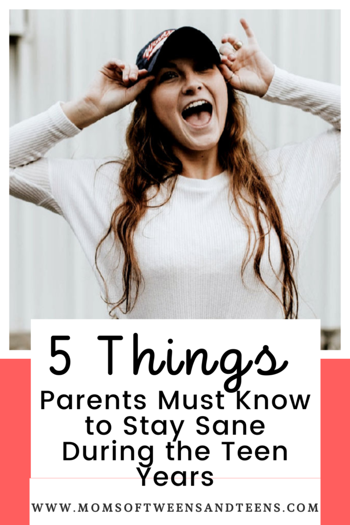 How to stay sane parenting a teenager