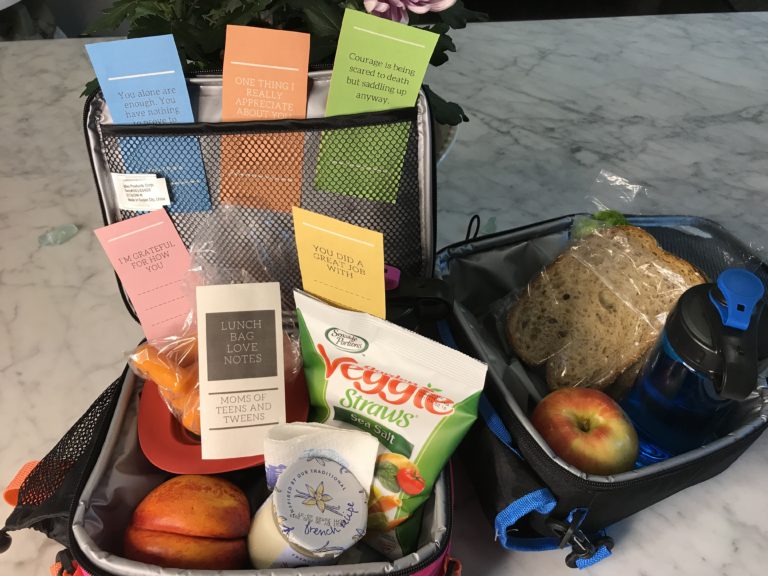 ideas lunch box love notes