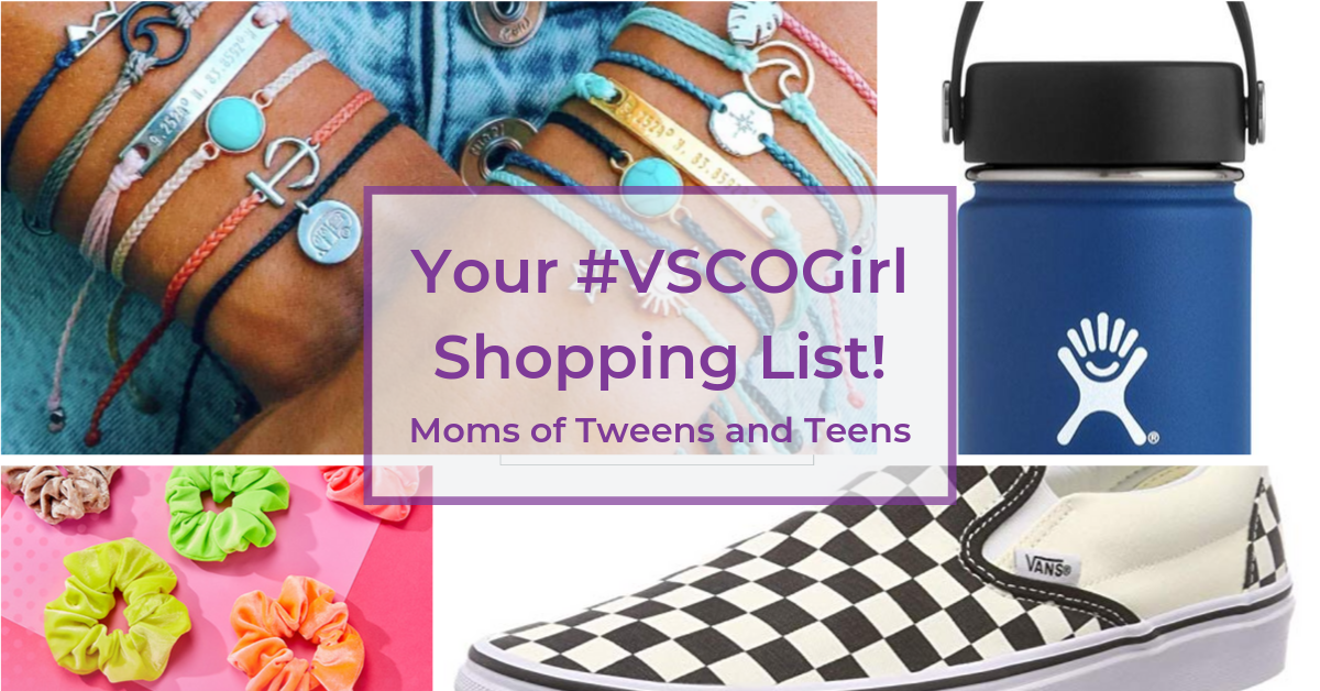 Your Vsco Girl Shopping List Moms Of Tweens And Teens