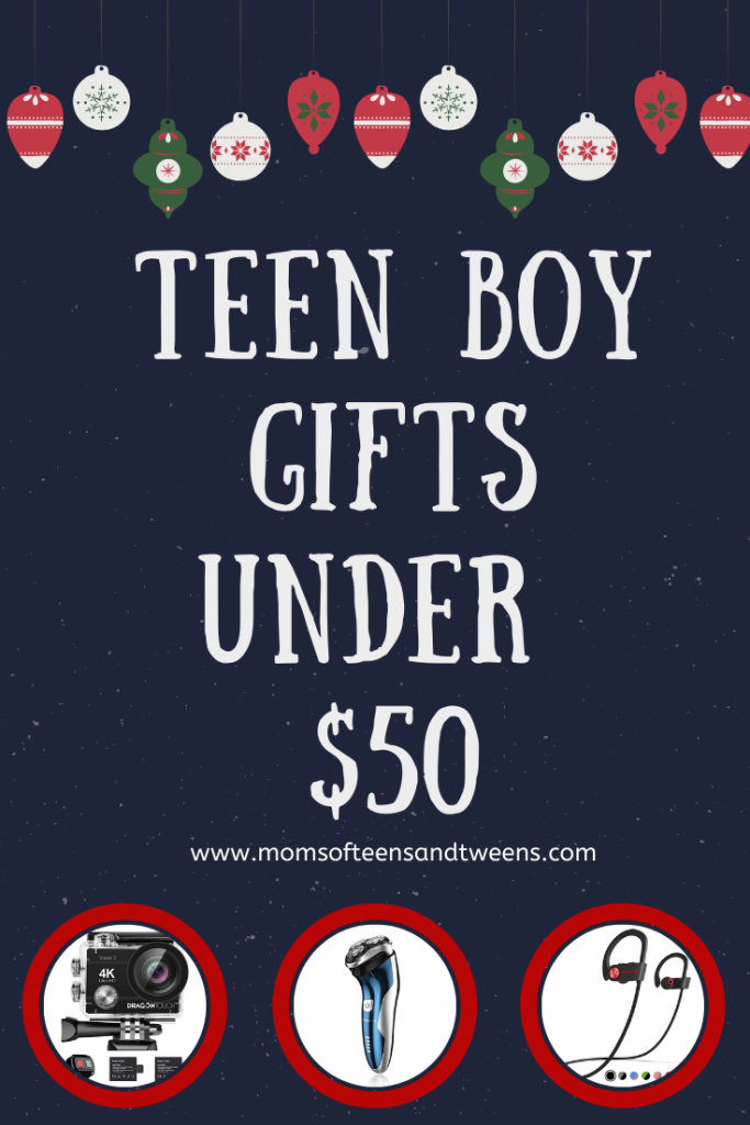 Gifts for Teen boys under $50 - it can be tough to buy for boys, here's a look at some new ideas. Each of these gifts are less than $50, and each of these gifts are definite winners.
Toss them into your cart, wrap them up, and know that come Christmas morning? You'll be crowned the Gift Giving Champion ... which is totally a real thing.