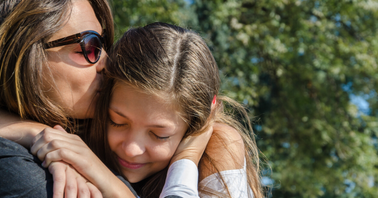 talking to my daughter