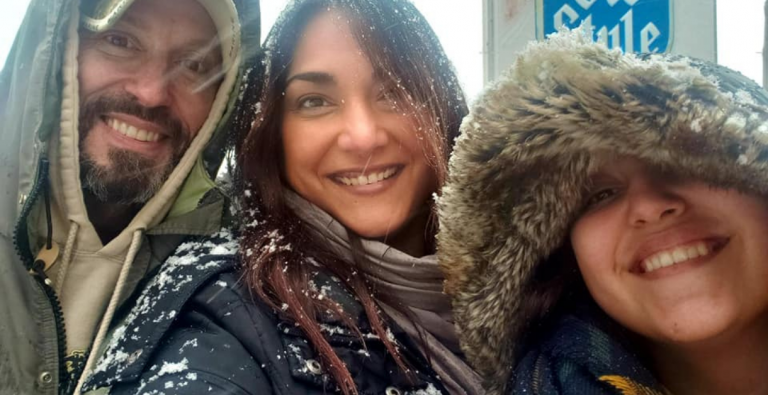 enjoying the holidays after parent passes away