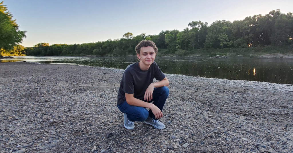 sad son going to college