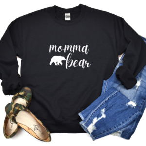 Momma Bear Unisex Crew Neck Sweatshirt