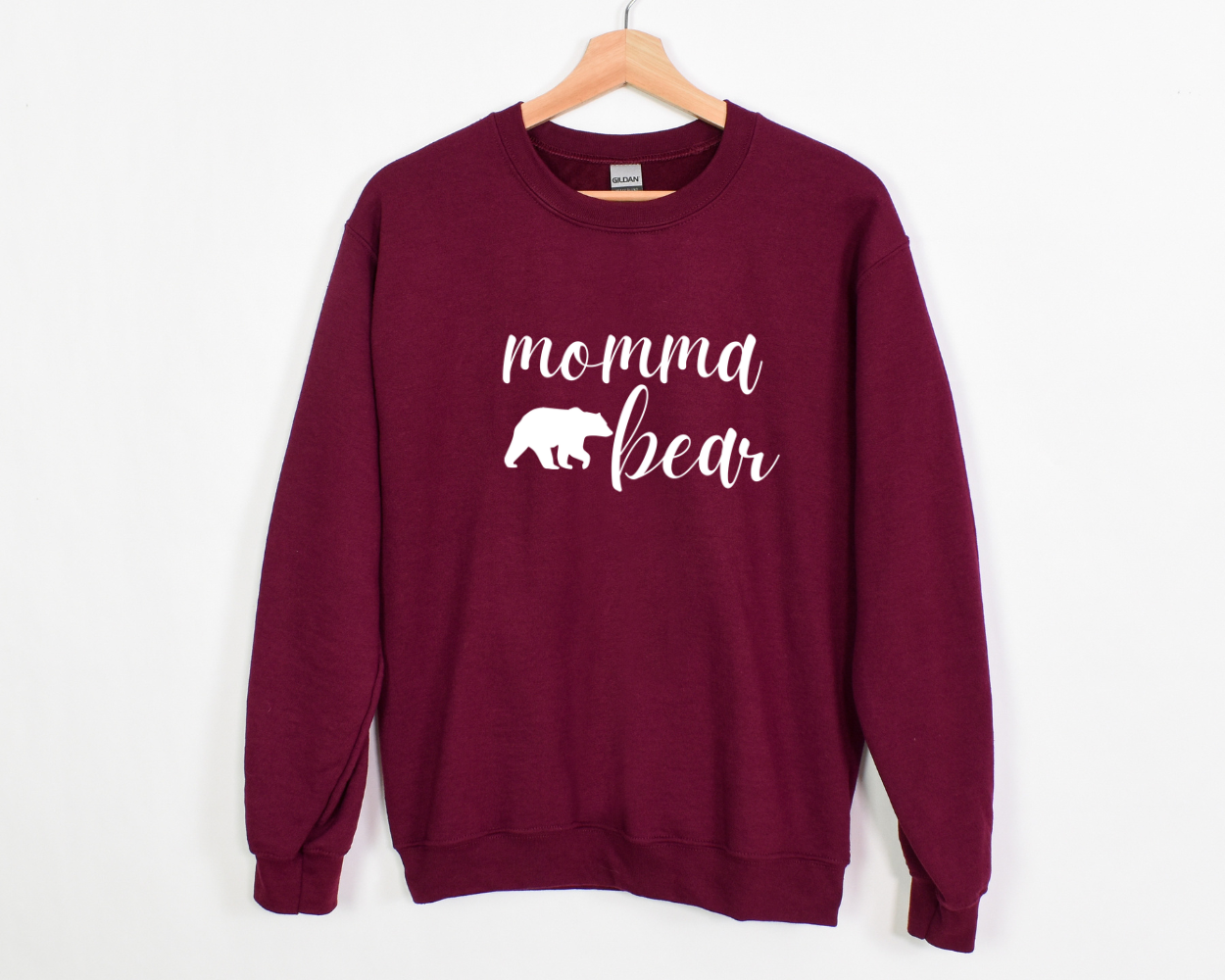 Momma Bear Unisex Crew Neck Sweatshirt - Image 2