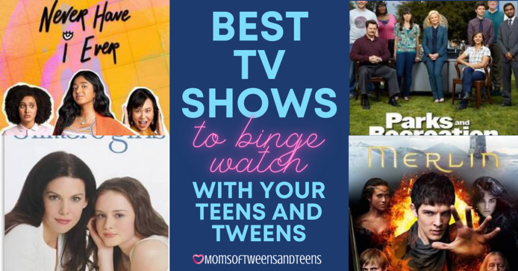 Binge-Worthy Shows for Teens and Tweens(Ages 13-18)