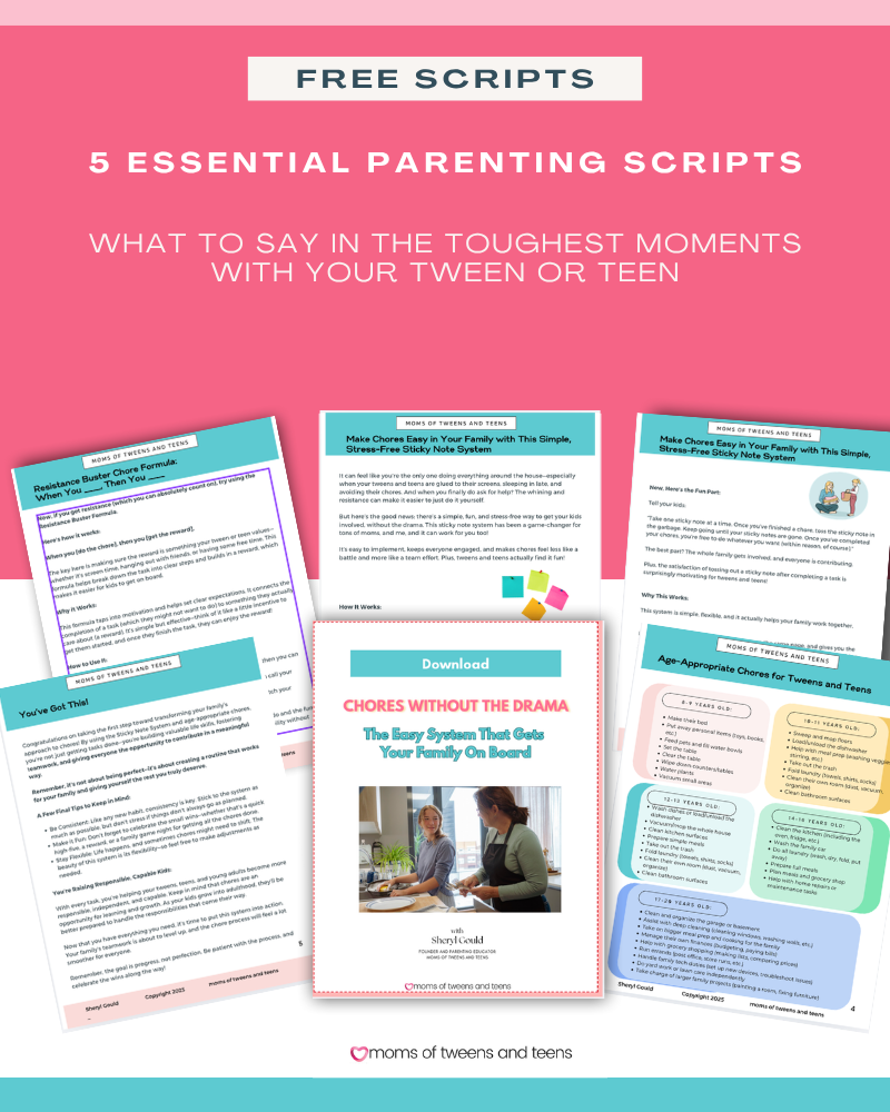 5 Essential Parenting Scripts free download