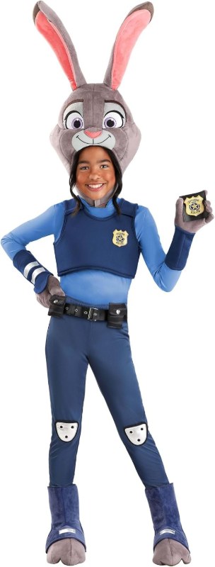 Judy Hopps Zootopia Halloween costume for tweens and teens