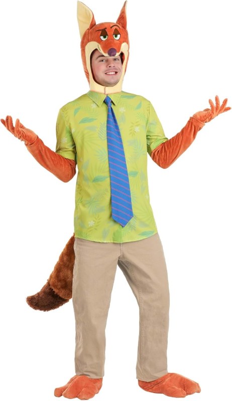 Nick Wilde Zootopia Halloween costume for teens and adults